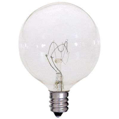 25W 120V G16 1/2 E12 Krypton Clear Bulb by SATCO Lighting - Starlight Lighting USA and Canada